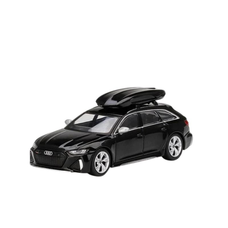 Miniatura mini gt audi rs 6 avant mythos black metallic w